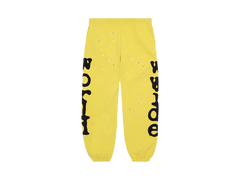 Sp5der Beluga Sweatpants Gold