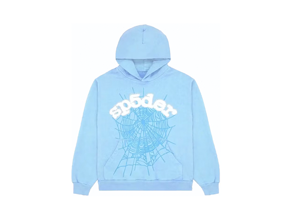 Sp5der Web Hoodie Sky Blue-Sp5der-pikastore.cz