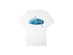 2026 Stussy Wave Oval Tee white