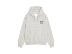 Stussy x Nike Fleece Zip Hoodie (FW25) Gray Heather (FW25)