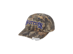 Supreme Bottle Opener 6-Panel Hat Brown Camouflage