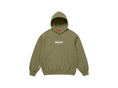 Supreme Box Logo Hooded Sweatshirt (FW25) Light Olive