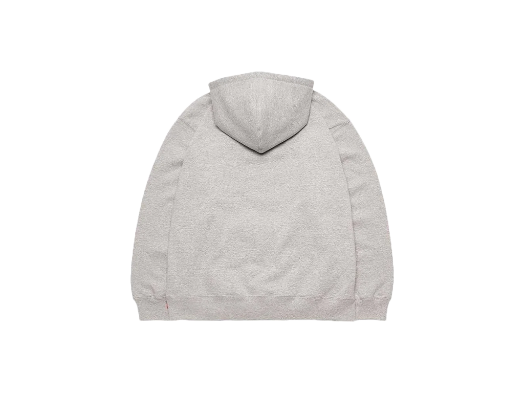 Supreme Burberry Box Logo Hooded Sweatshirt Heather Grey-Supreme-pikastore.cz