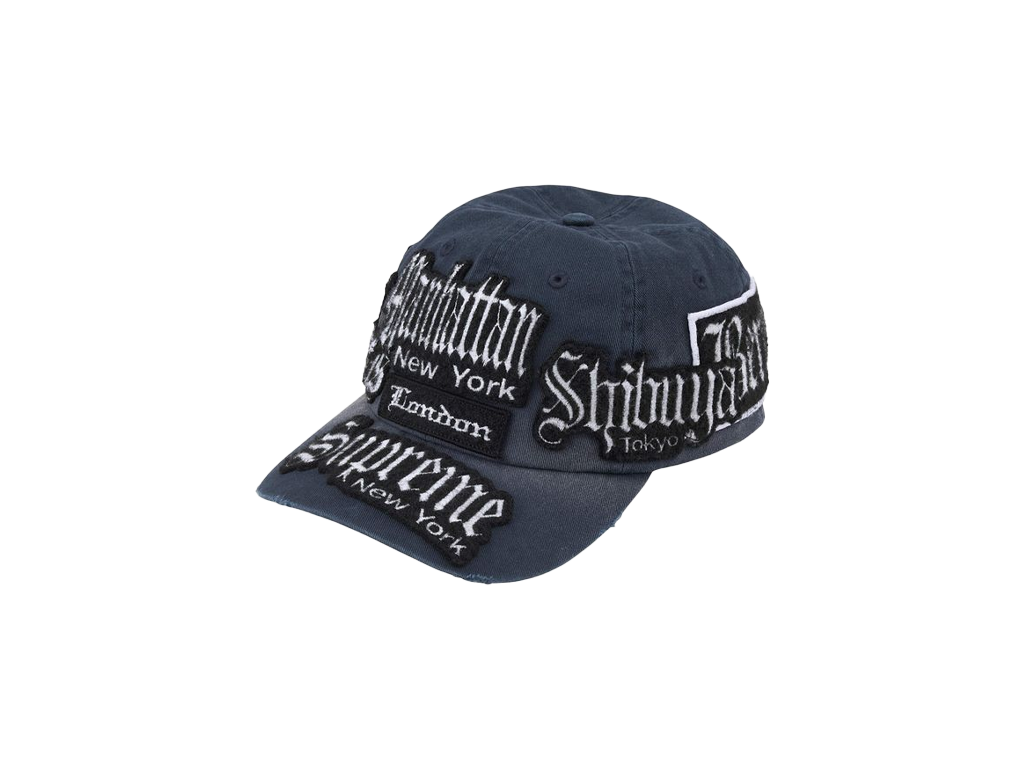 Supreme City Patches 6-Panel Navy
