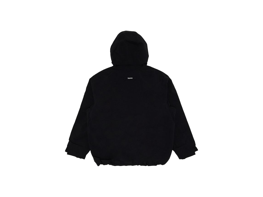 Supreme GORE-TEX Stripe Hooded Jacket Black