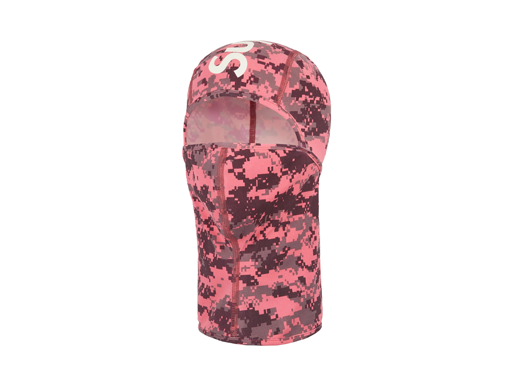 Supreme Heat Reactive Digi Camo Balaclava Pink