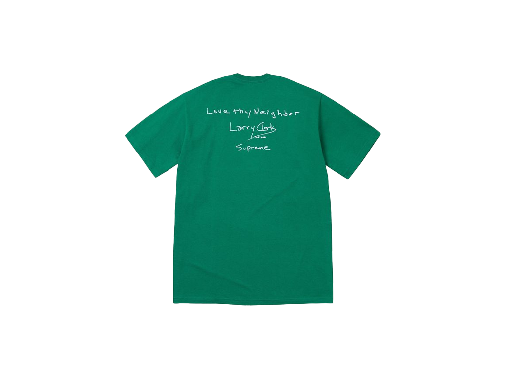 Supreme Larry Clark Neighbor Tee Green