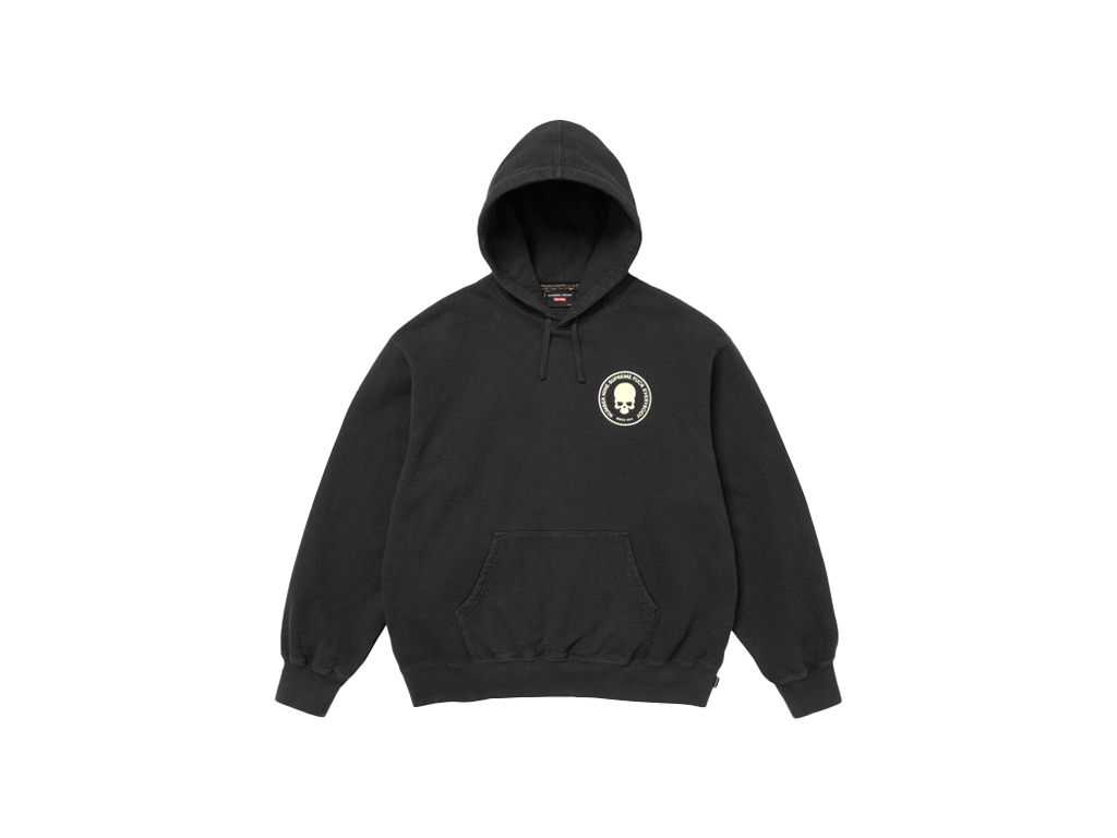 Supreme Number (N)ine Hooded Sweatshirt Black-Supreme-pikastore.cz