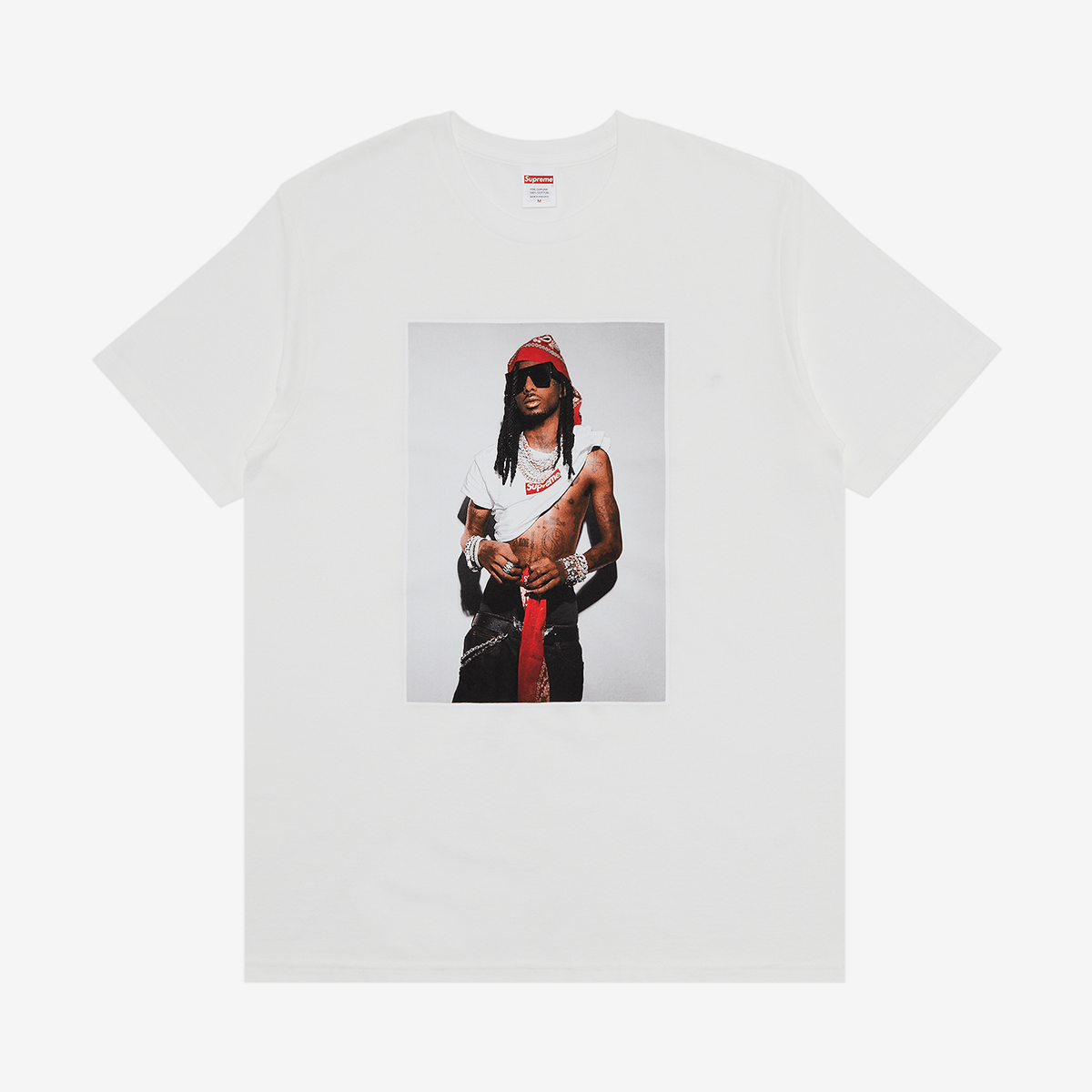 Supreme Playboi Carti Tee White-Supreme-pikastore.cz