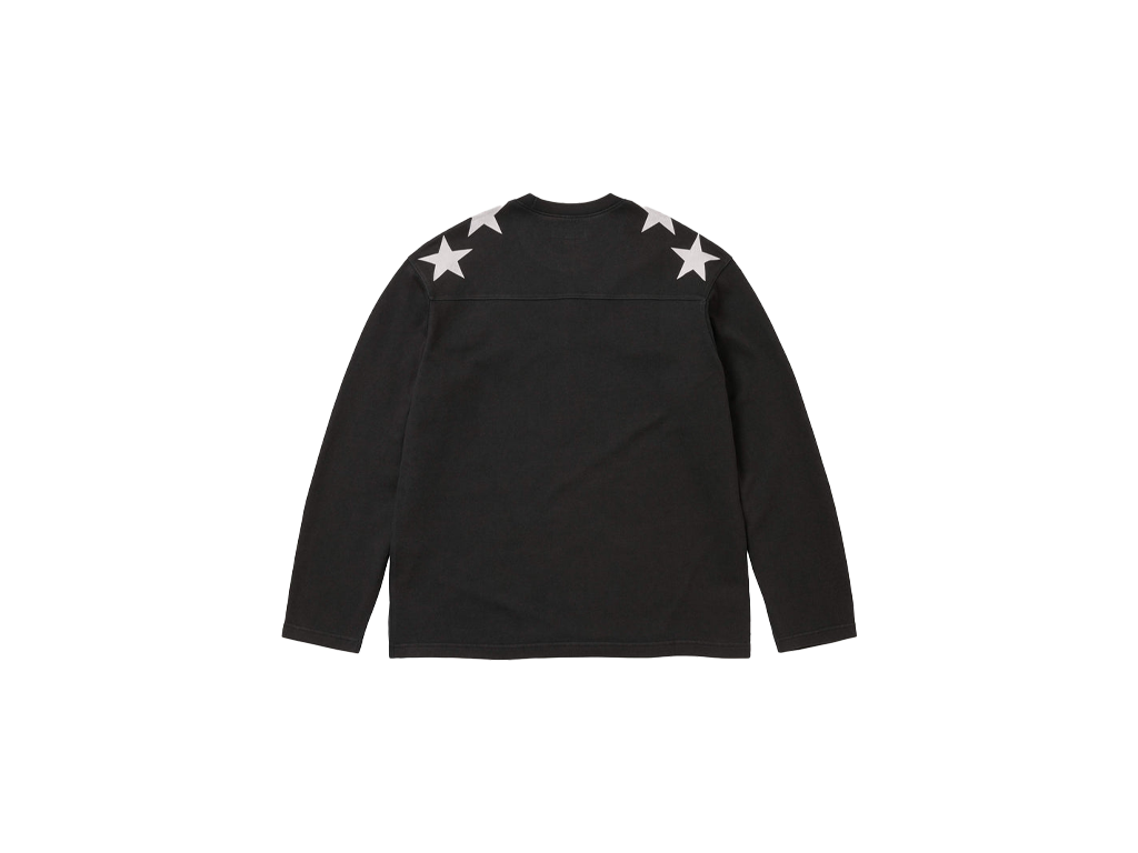 Supreme Playboy L/S Football Top Black-Supreme-pikastore.cz