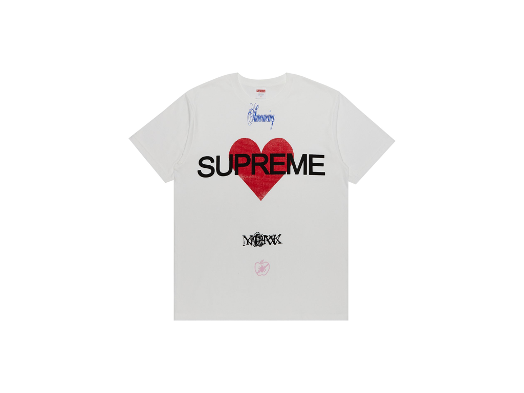 Supreme Announcing Tee White-Supreme-pikastore.cz