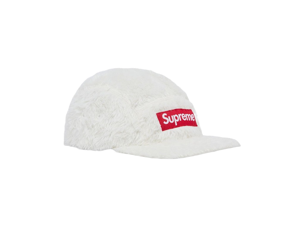 Supreme Fuzzy Camp Cap White-Supreme-pikastore.cz