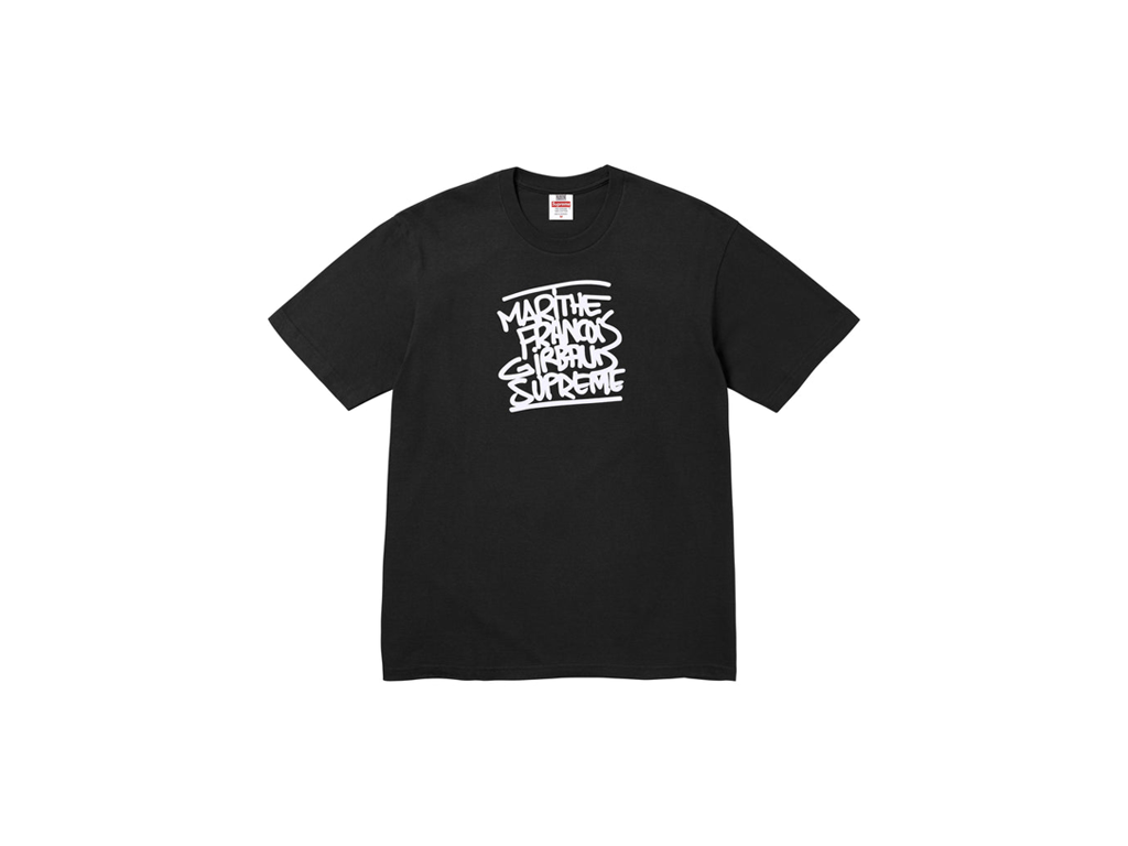 Supreme Marithe Francois Girbaud Tee Black-Supreme-pikastore.cz