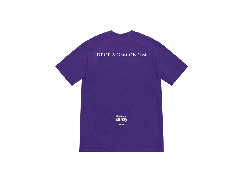 Supreme Mobb Deep Dragon Tee Purple