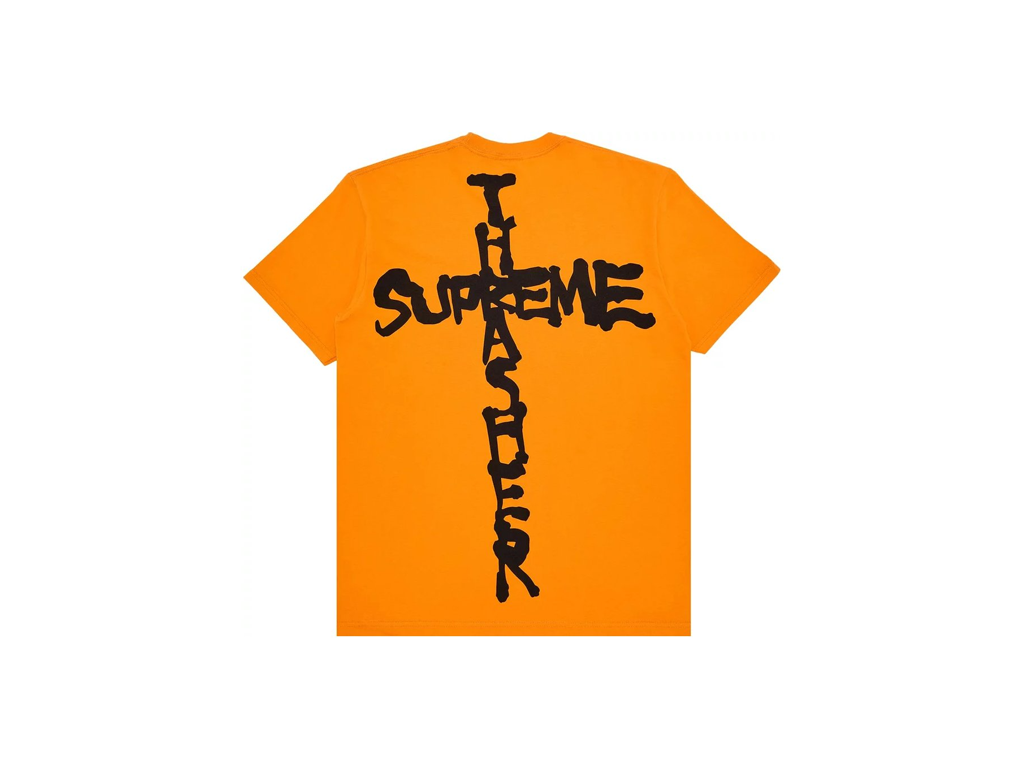 Supreme Thrasher Cross Tee Orange