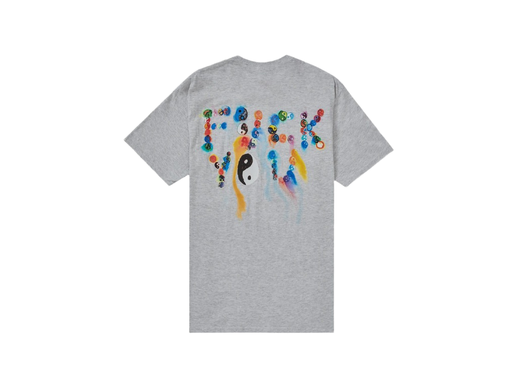 Supreme Yin Yang Tee Ash Grey-Supreme-pikastore.cz