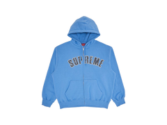 Supreme b.b. Simon Zip Up Hooded Sweatshirt Blue