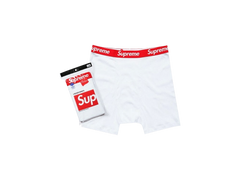 Supreme x Hanes Boxer Briefs (4 Pack) White