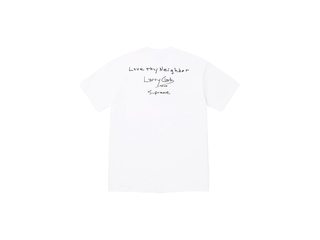 Supreme x Larry Clark Neighbor Tee White