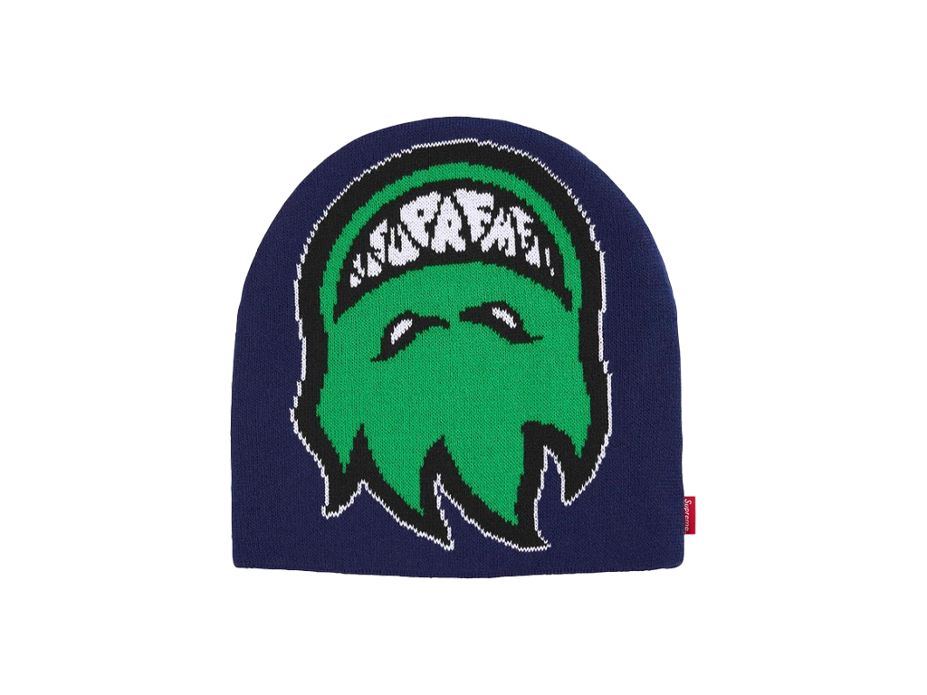 Supreme x Spitfire Beanie Blue-Supreme-pikastore.cz