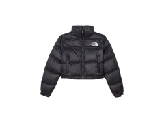 The North Face Womens Nuptse Short Jacket Black TNF Black