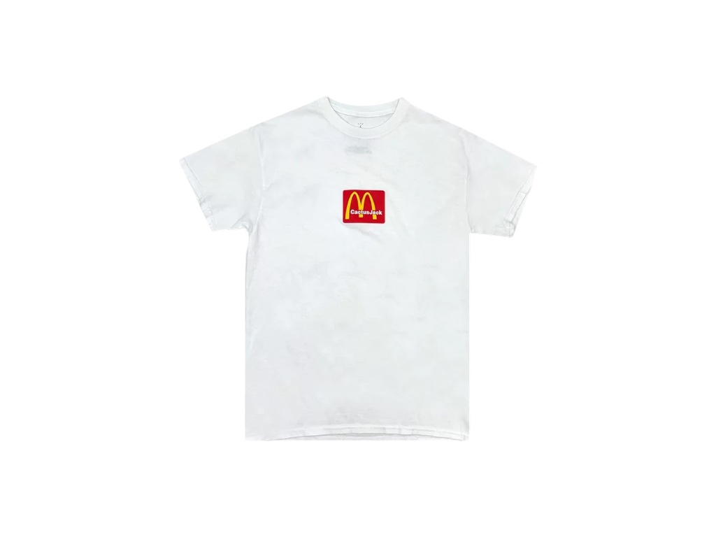Travis Scott x McDonald's Sesame Tee White