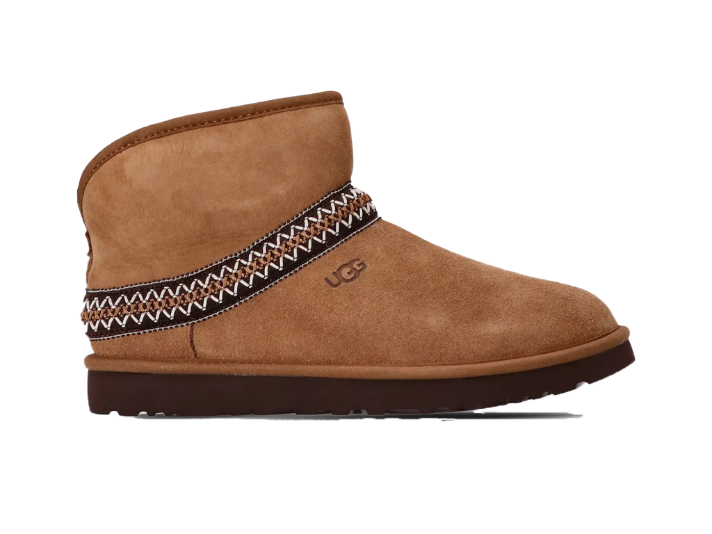 UGG Classic Mini Crescent Chestnut (Women's) – boty – fotka 3 z 5