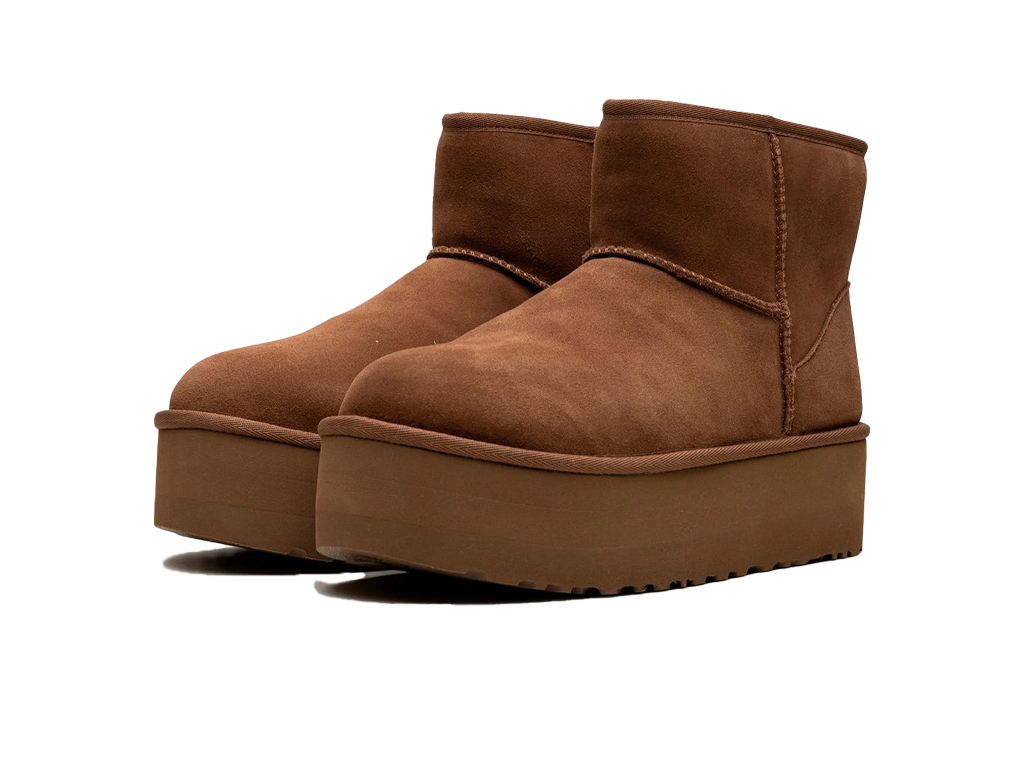 UGG Classic Mini Platform Boot Chestnut (Women's)-sneakers-UGG-pikastore.cz