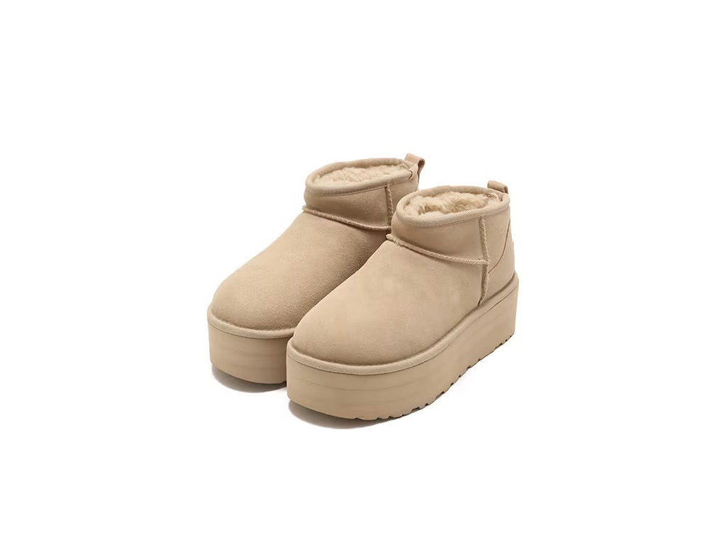 UGG Classic Ultra Mini Platform Boot Mustard Seed (Women's)-sneakers-UGG-pikastore.cz