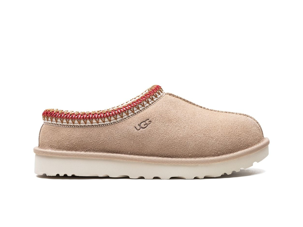 UGG Wmns Tasman Slipper Sand Dark Cherry