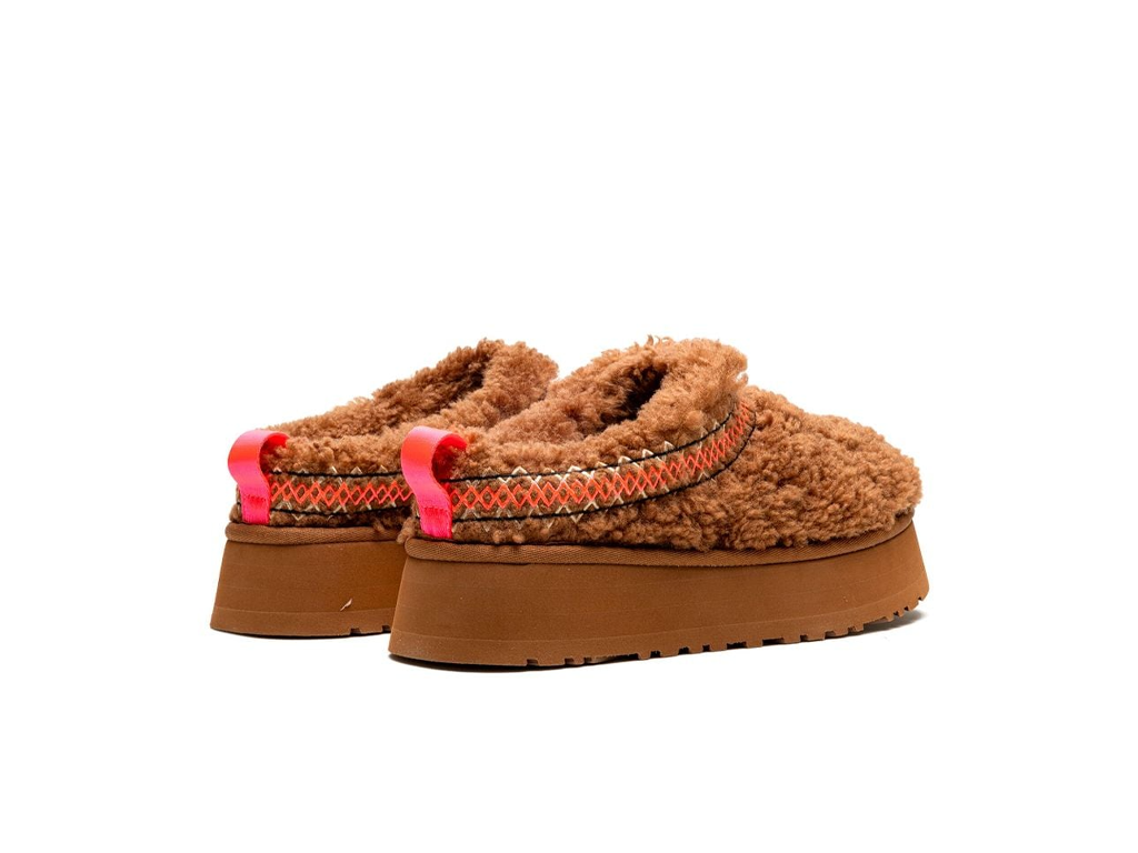 UGG Wmns Tazz Braid Slipper Hardwood