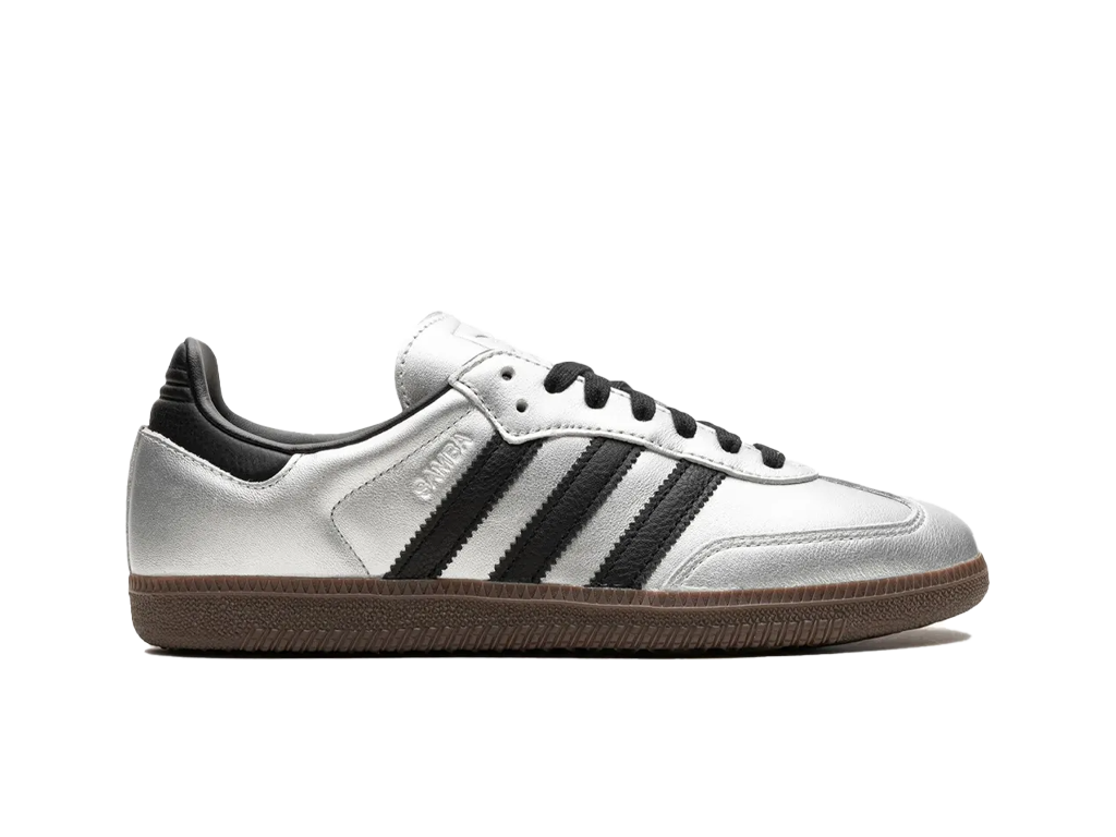 Wmns Samba Silver Metallic Black Gum-Adidas-pikastore.cz