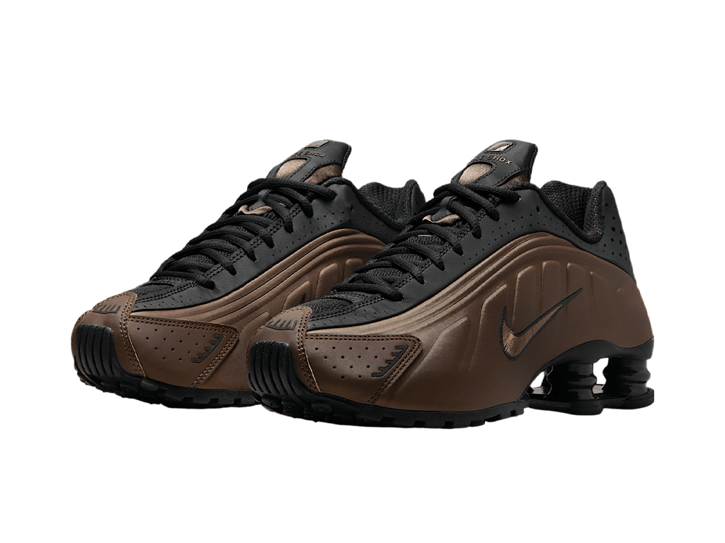 Wmns Shox R4 Off Noir Ironstone-Nike-pikastore.cz