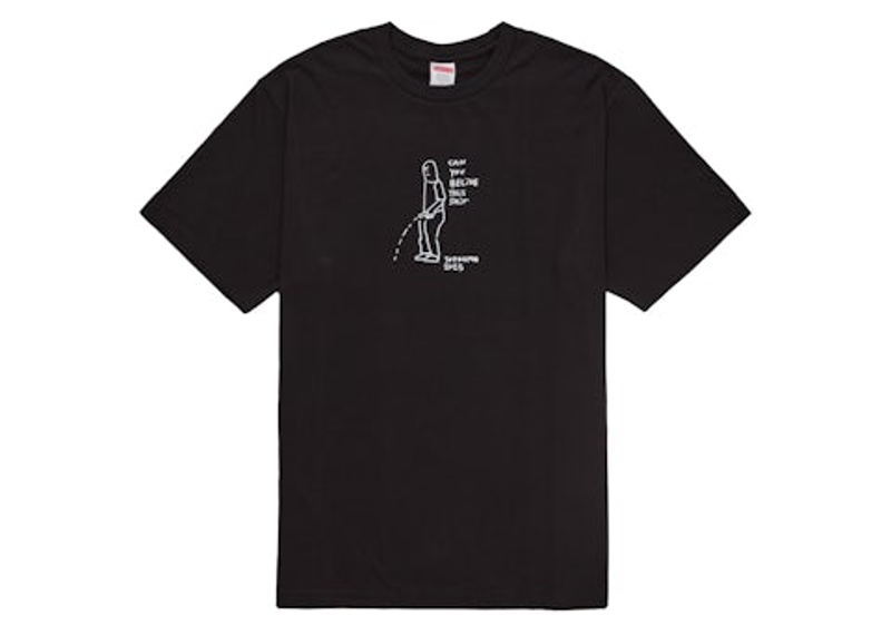 Supreme Gonz Tee (SS25) Black-Supreme-pikastore.cz