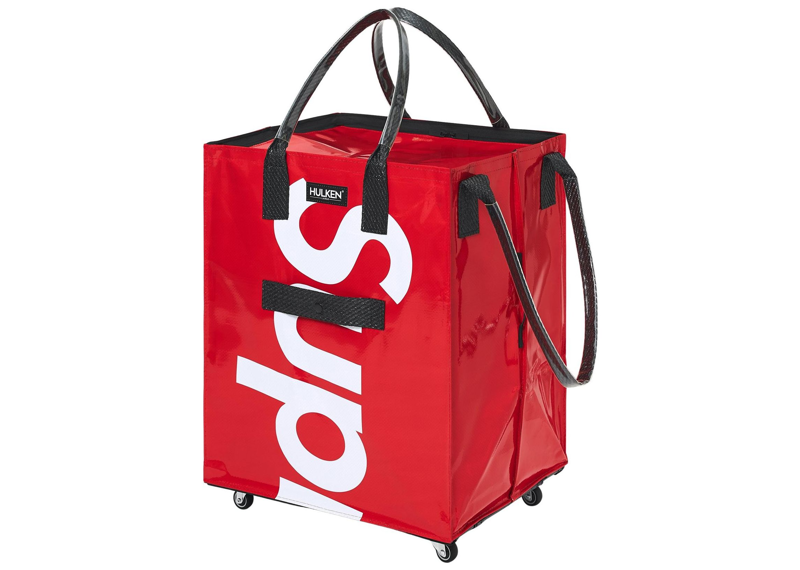 Supreme Hulken Rolling Tote Bag (SS26) Red