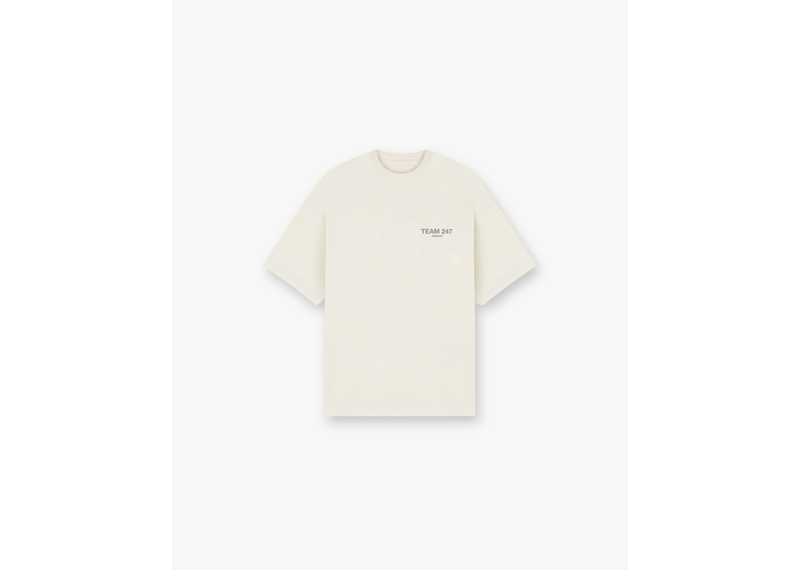 Represent Team 247 Oversized T-Shirt Cream-Represent-pikastore.cz