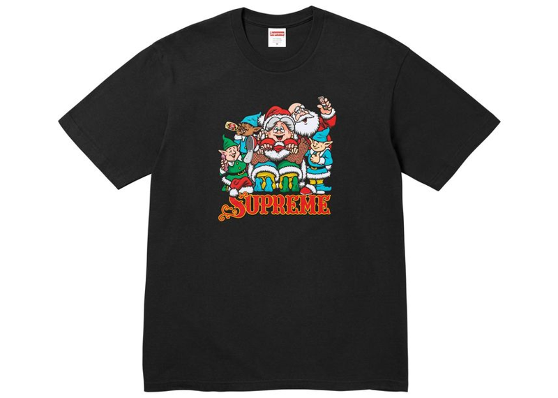 Supreme Naughty Tee Black-Supreme-pikastore.cz