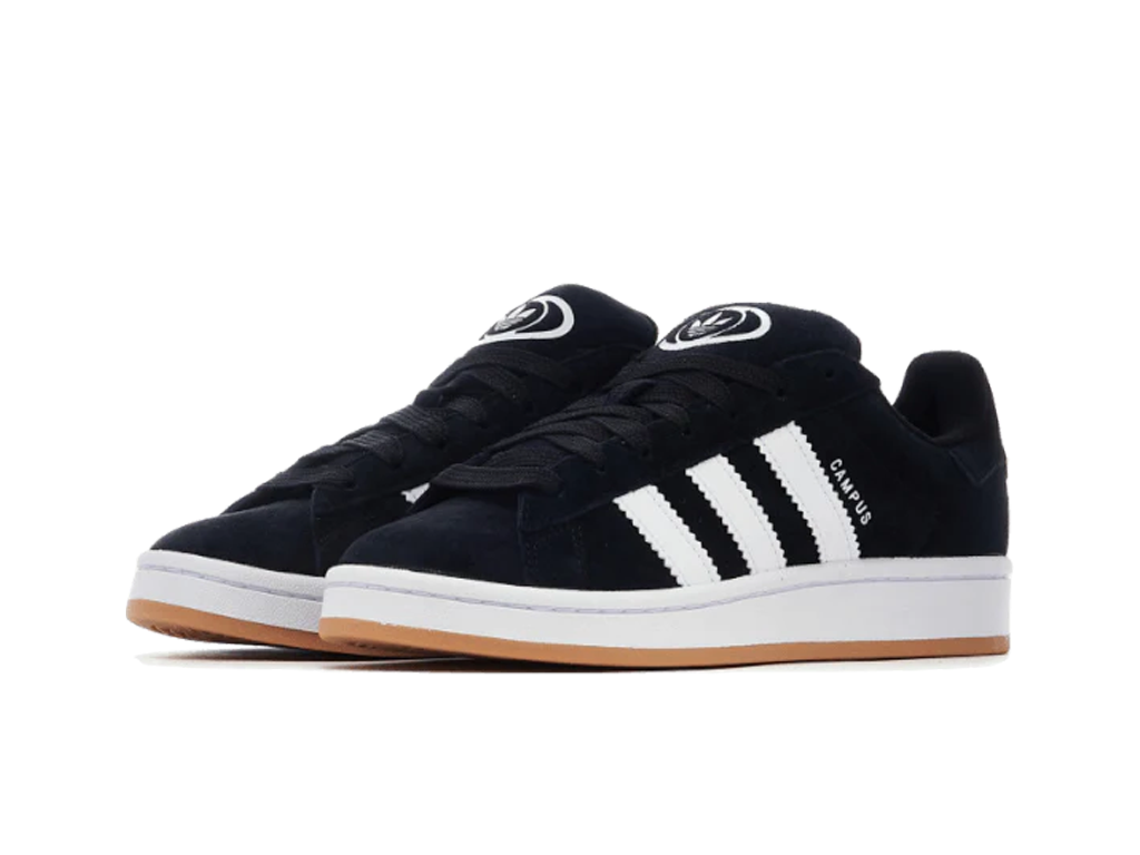 Adidas Campus 00s Black White Gum (Kids)-sneakers-Adidas-pikastore.cz