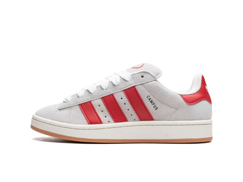 Adidas Campus 00s Crystal White Better Scarlet (Women's)-sneakers-Adidas-pikastore.cz