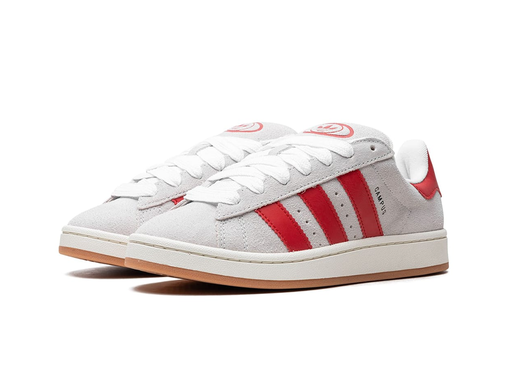 Adidas Campus 00s Crystal White Better Scarlet (Women's)-sneakers-Adidas-pikastore.cz