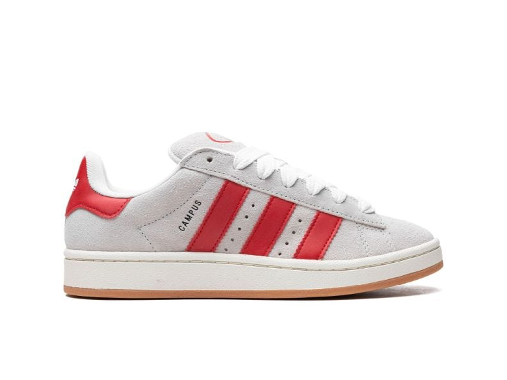 Adidas Campus 00s Crystal White Better Scarlet (Women's)-sneakers-Adidas-pikastore.cz
