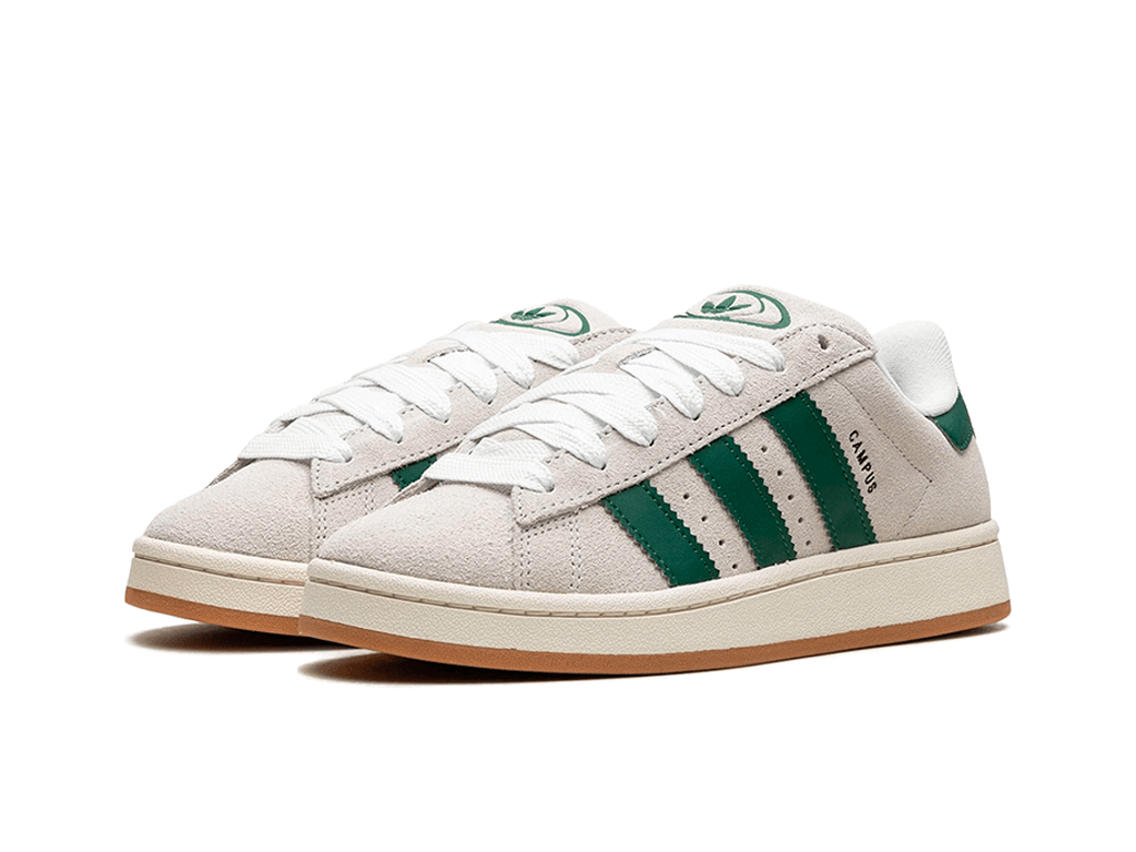 Adidas Campus 00s Crystal White Dark Green (Women's)-sneakers-Adidas-pikastore.cz
