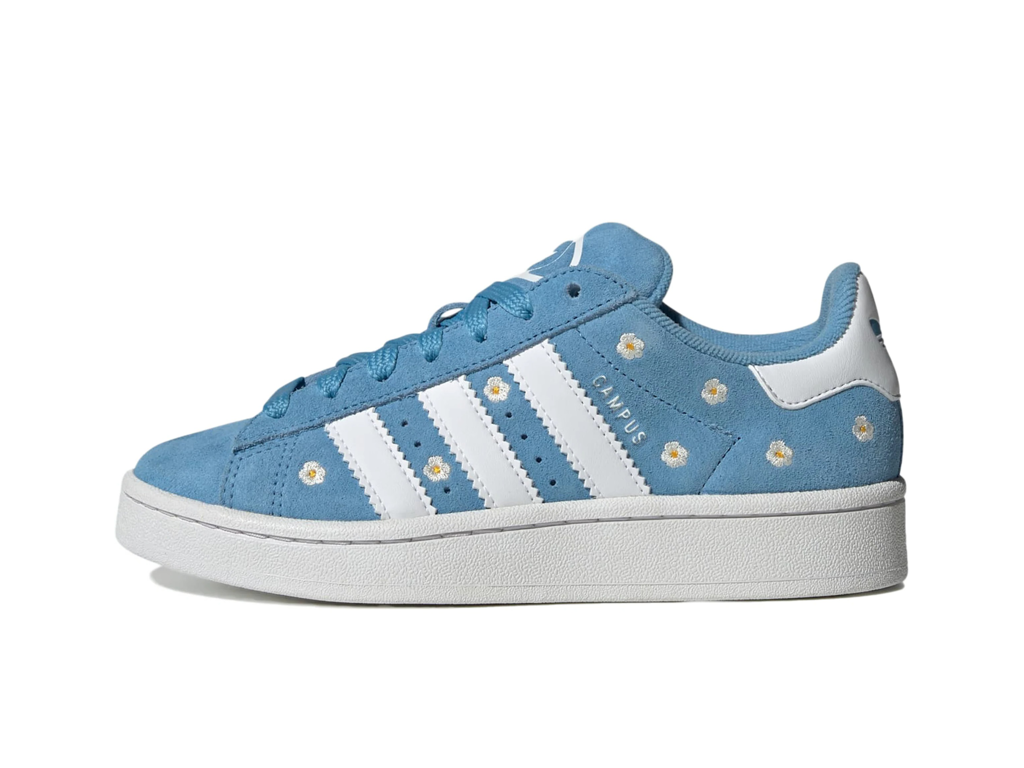 Adidas Campus 00s Light Blue Floral (Kids)-Adidas-pikastore.cz