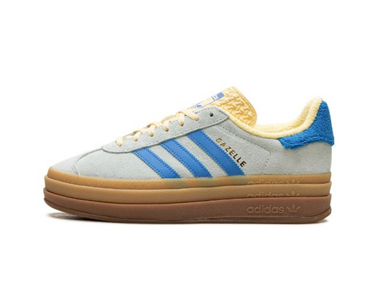 Adidas Gazelle Bold Almost Blue Yellow (Women's)