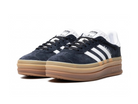 Adidas Gazelle Bold Black White Gum (Women's)-sneakers-Adidas-pikastore.cz