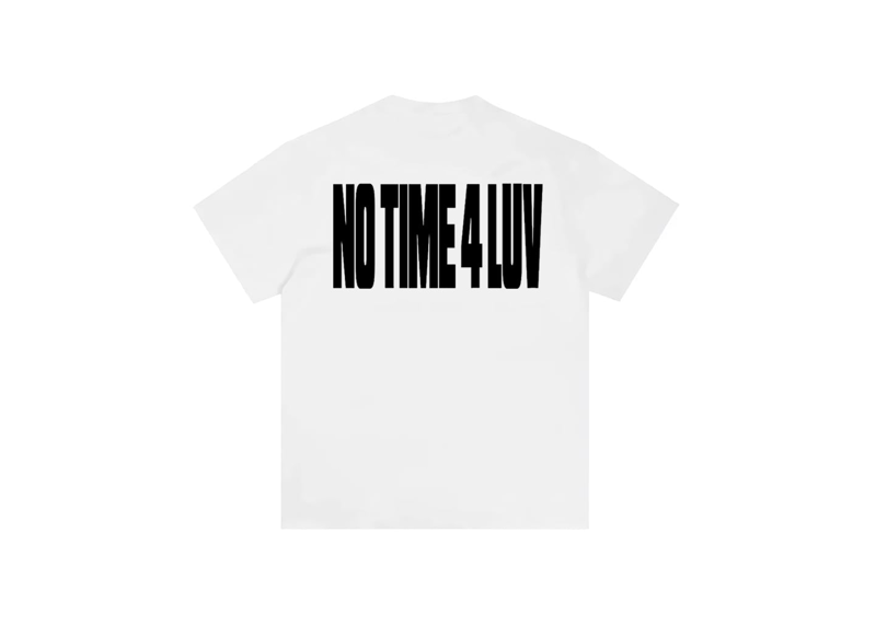 Corteiz No Time 4 Luv Tee White-Corteiz-pikastore.cz