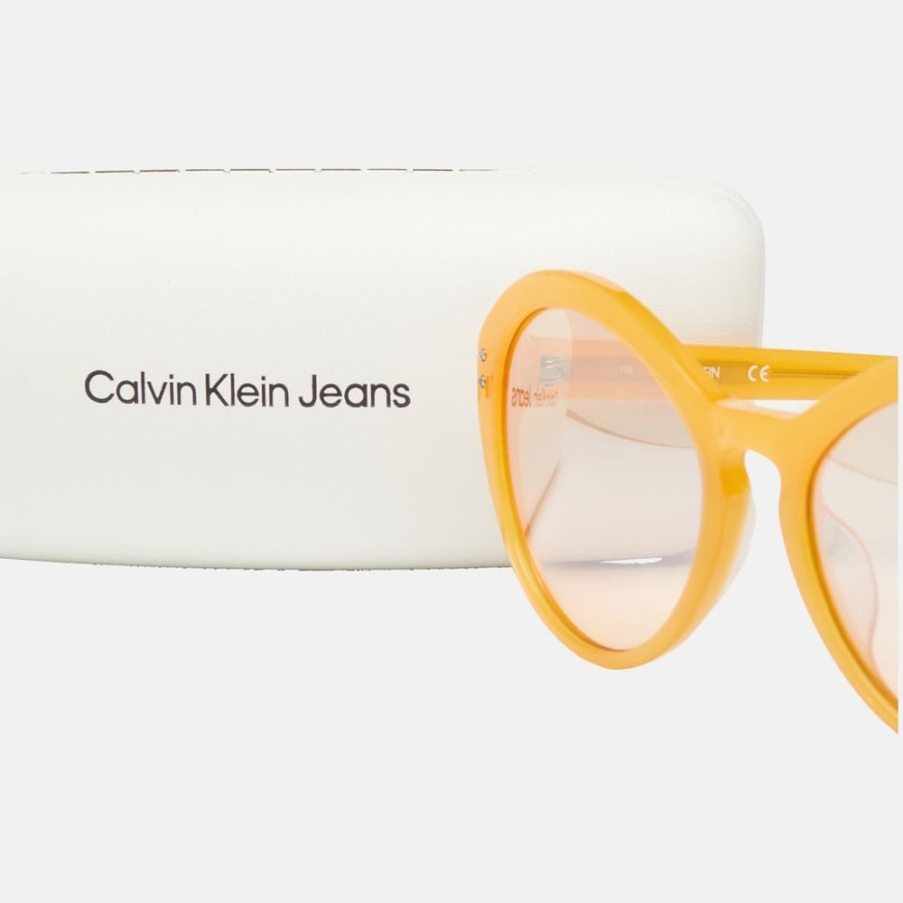Calvin Klein Sunglasses Light Orange – akcesoria – zdjęcie 3 z 4