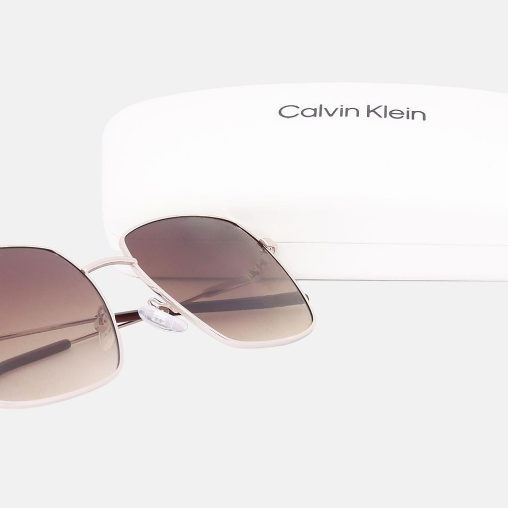 Calvin Klein Sunglasses Gold – accessoarer – foto 3 av 4