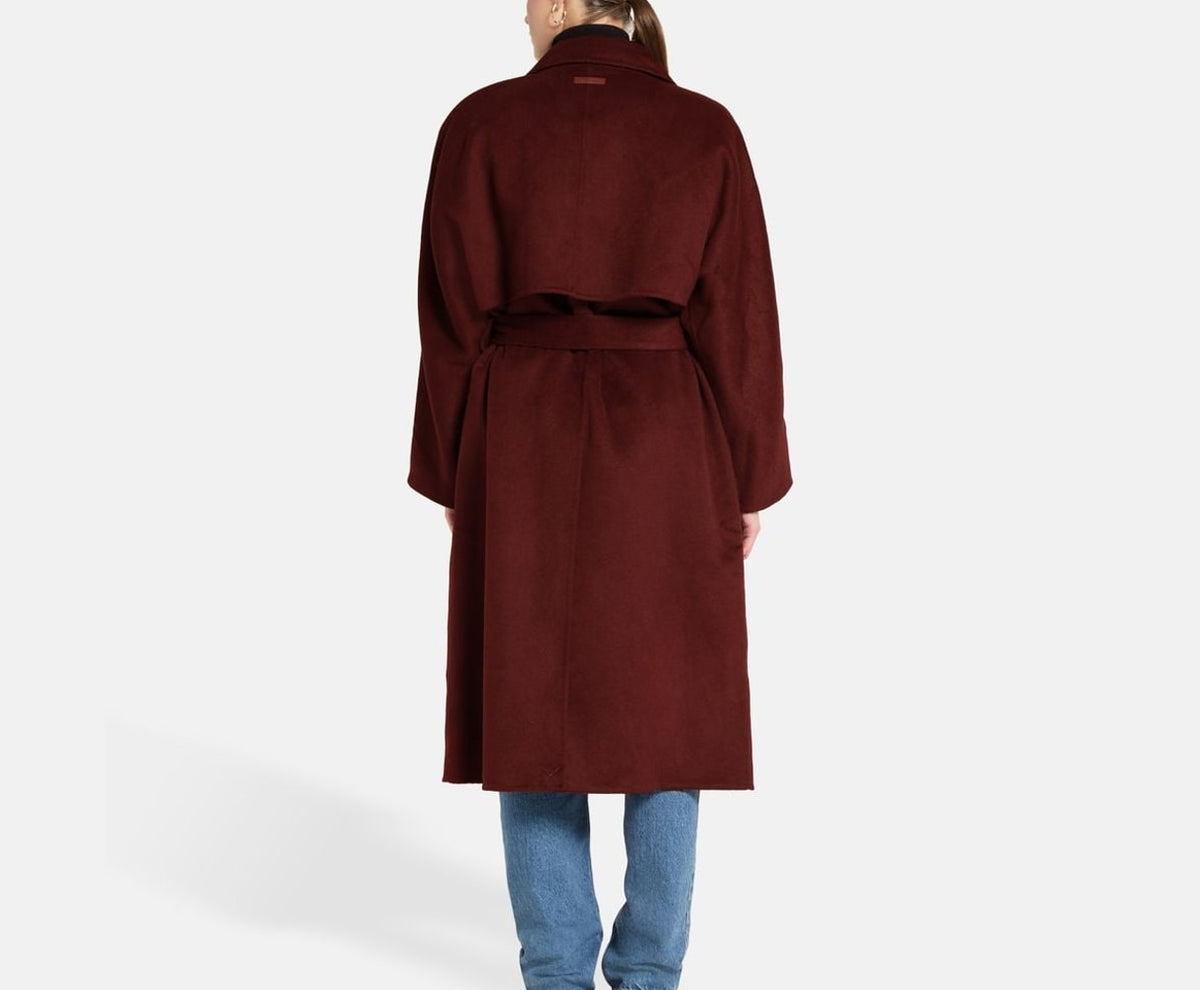 Calvin Klein Wool-blend coat Red – jakke – foto 4 af 6