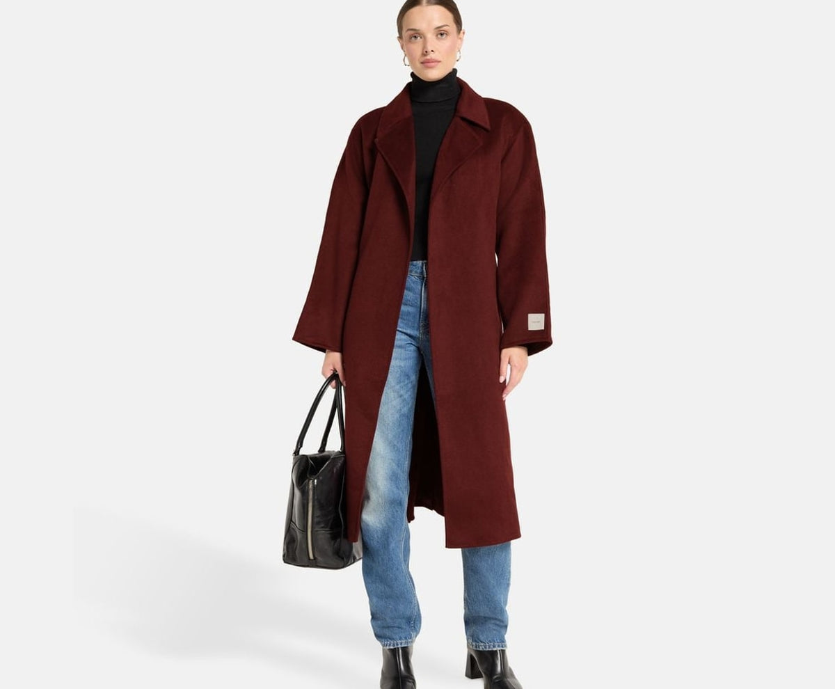 Calvin Klein Wool-blend coat Red – jakke – foto 6 af 6